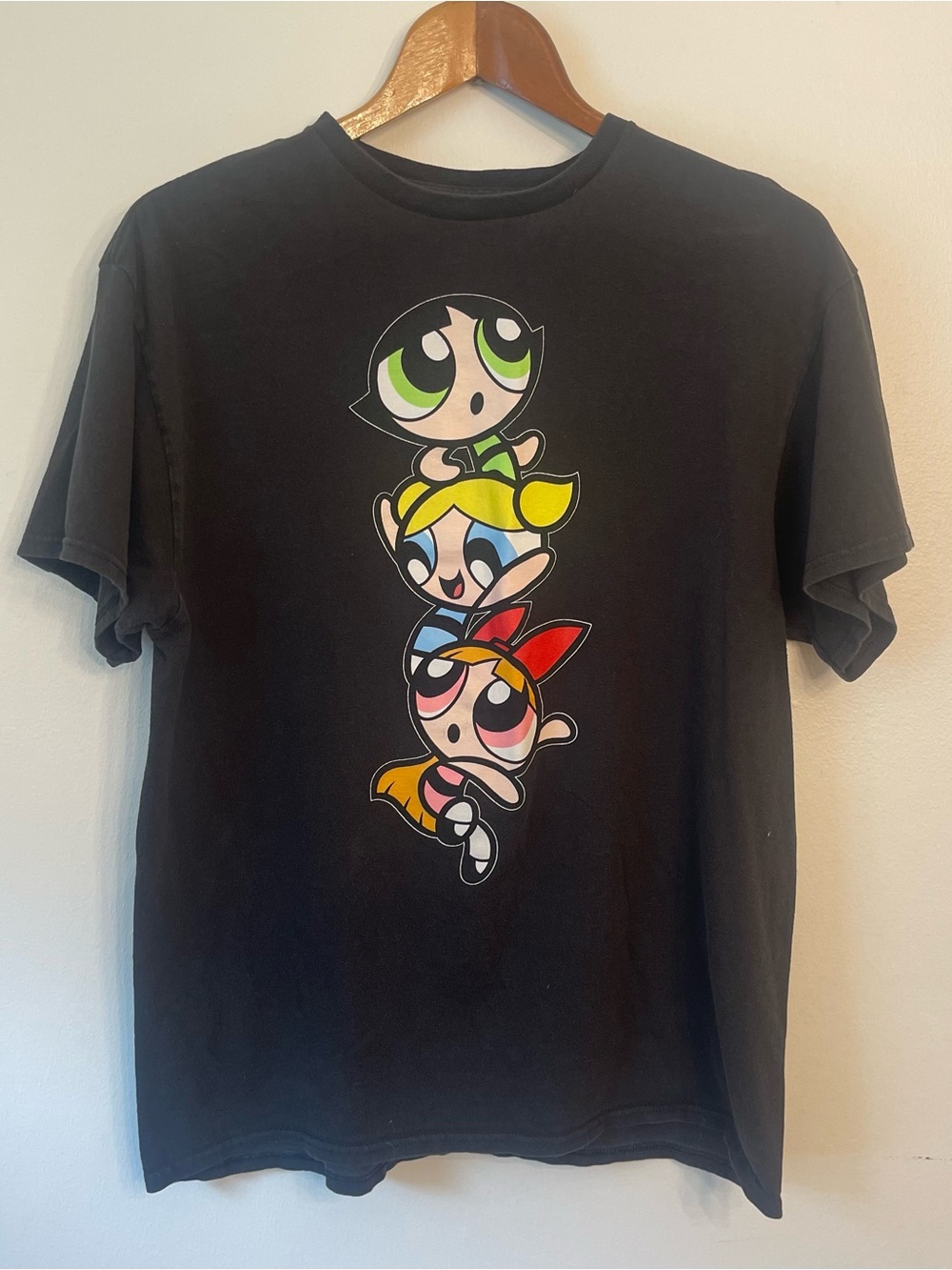 Y2K Powerpuff Girls Cotton Graphic Tee L